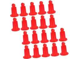 Conjunto De 25 Peças De Suporte Para Bandeja De Pesagem, Compatível Com Diversos Modelos. Clipe Verm Gokoco