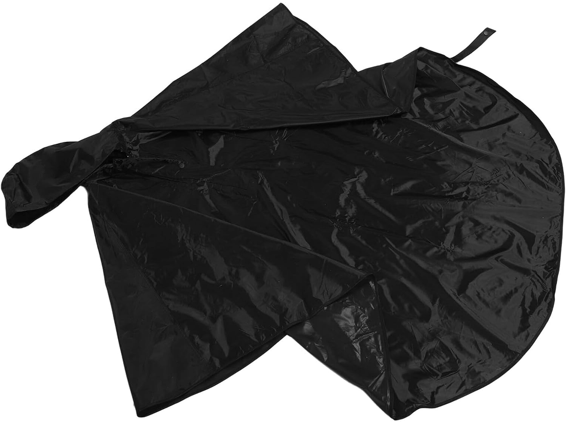 Poncho Impermeável Para Cadeiras De Rodas De Adultos Sem Capuz - Proteção Contra Chuva