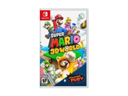 Jogo Nintendo Switch Super mario 3d world + bowsers fury