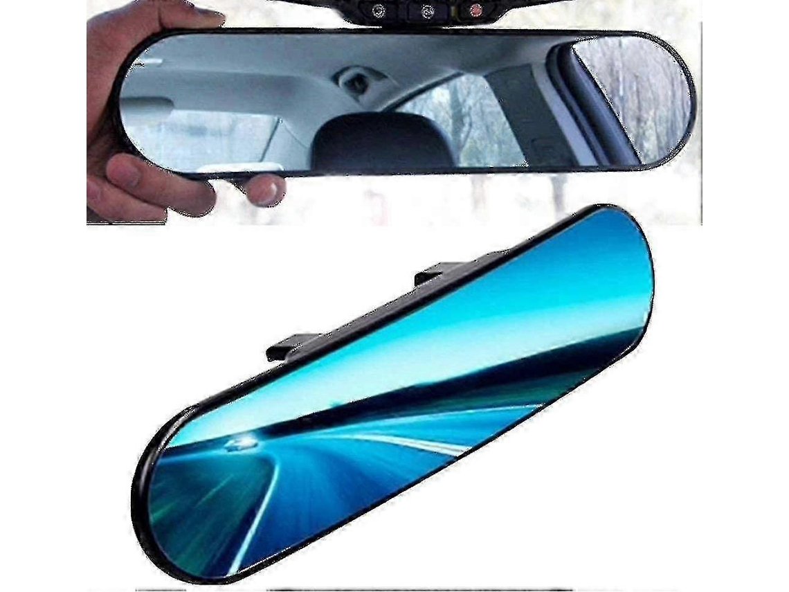 Retrovisor Panorâmico Com Ângulo Ajustável E Proteção Antirreflexo Universal