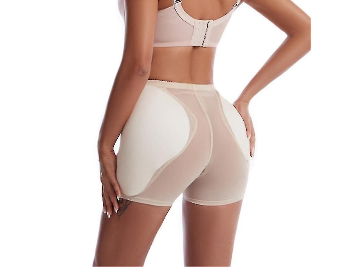 Sutiã Modelador de Bumbum com Espuma Material Premium Polyester, Confortável e Ideal para Todas as Ocasiões Bege