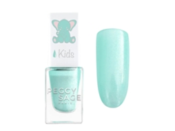 Kids Eco Friendly Water Based Nail Polish, Jade Green, 5ml Peggy Sage