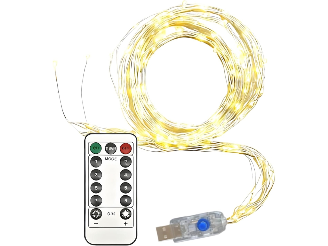 Iluminação Ambiente De Corda Led Nataline