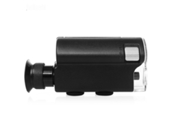 Lupa Com Lâmpada Led E Lente De Bolso Aquaforge