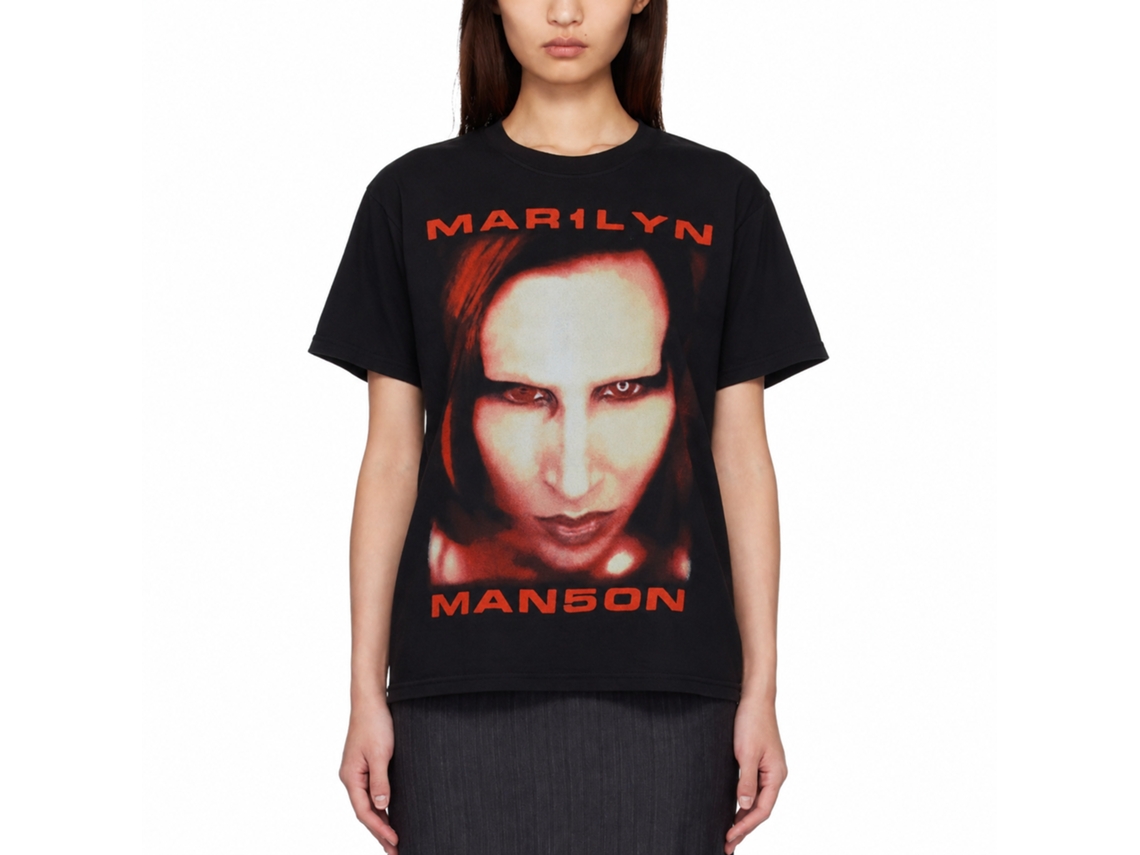 Marilyn Manson Bigger Than Satan T-shirt Unisex Adults Size:xxl