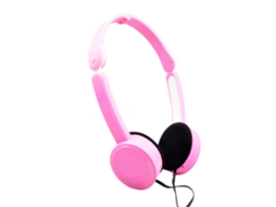 Fone de Ouvido Controle com Fio Fone de Ouvido Pliável Fone de Ouvido T 111 Rosa Enviado com Logotipo EOOCOO (controle com Fio, Pliável)