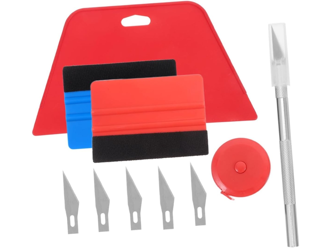 Kit De Ferramentas Para Alisar Papel De Parede, Adesivo Para Alisar Papel De Parede, Espátula.