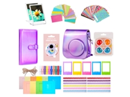 Accesorios Para Cámara 12 En 1 Bolsa Colorida Compatible Con Instax Mini 11 Para Coleccionar Y Ver Fotos