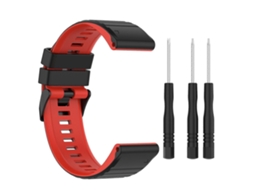 Pulseira De Silicone Ajustável Para Relógio Fenix ​​​​5x/5x Plus, Bicolor. Olysi Shop