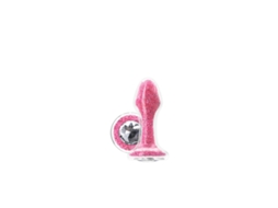 Plug Anal NS NOVELTIES Stardust (Cor de Rosa - Ø 3,5 cm)