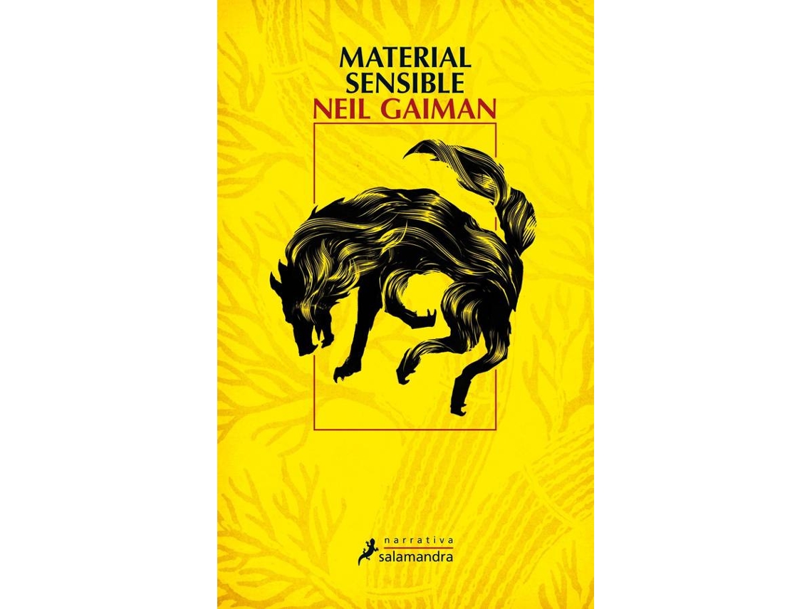 Livro Material Sensible de Neil Gaiman (Espanhol)