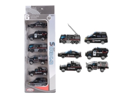 Primerox 6pcs Modelo de Carro de Engenharia 1:64 Liga Simulação Brinquedo para Crianças Estilo a