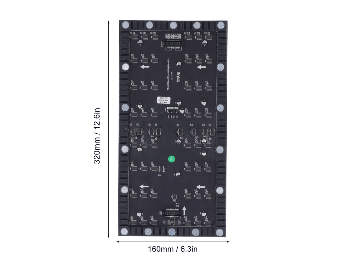 Laxiscreed Painel Led Flexível 128x64 Pixels Com Ecrã A Cores Para Projetos Criativos