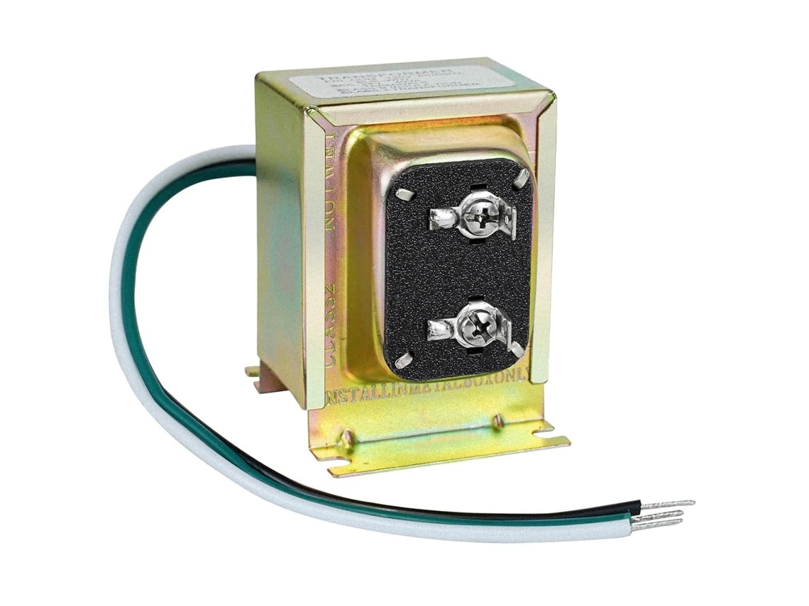 Campainha Transformador 24v Ac 40va Compatível Com Campainhas Video Fio E Termostatos Múltiplos Inteligentes