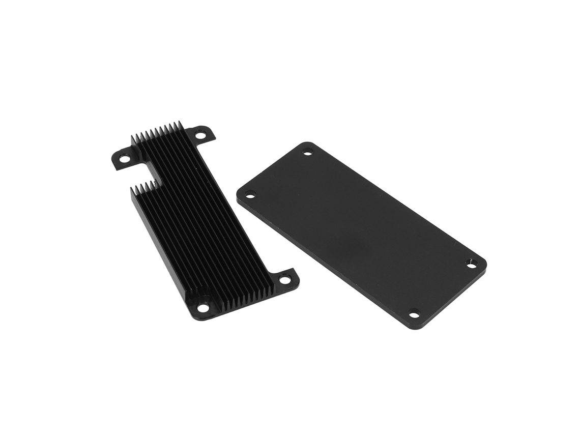 Laxiscreed Caixa Protetora Para Raspberry Pi Zero 2w Com Dissipação Rápida De Calor E Pinos Coloridos