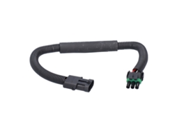 Laxiscreed Cabo De Ligação Com Protetor Eletrônico 3-em-3-out Para Dc 12v/24v