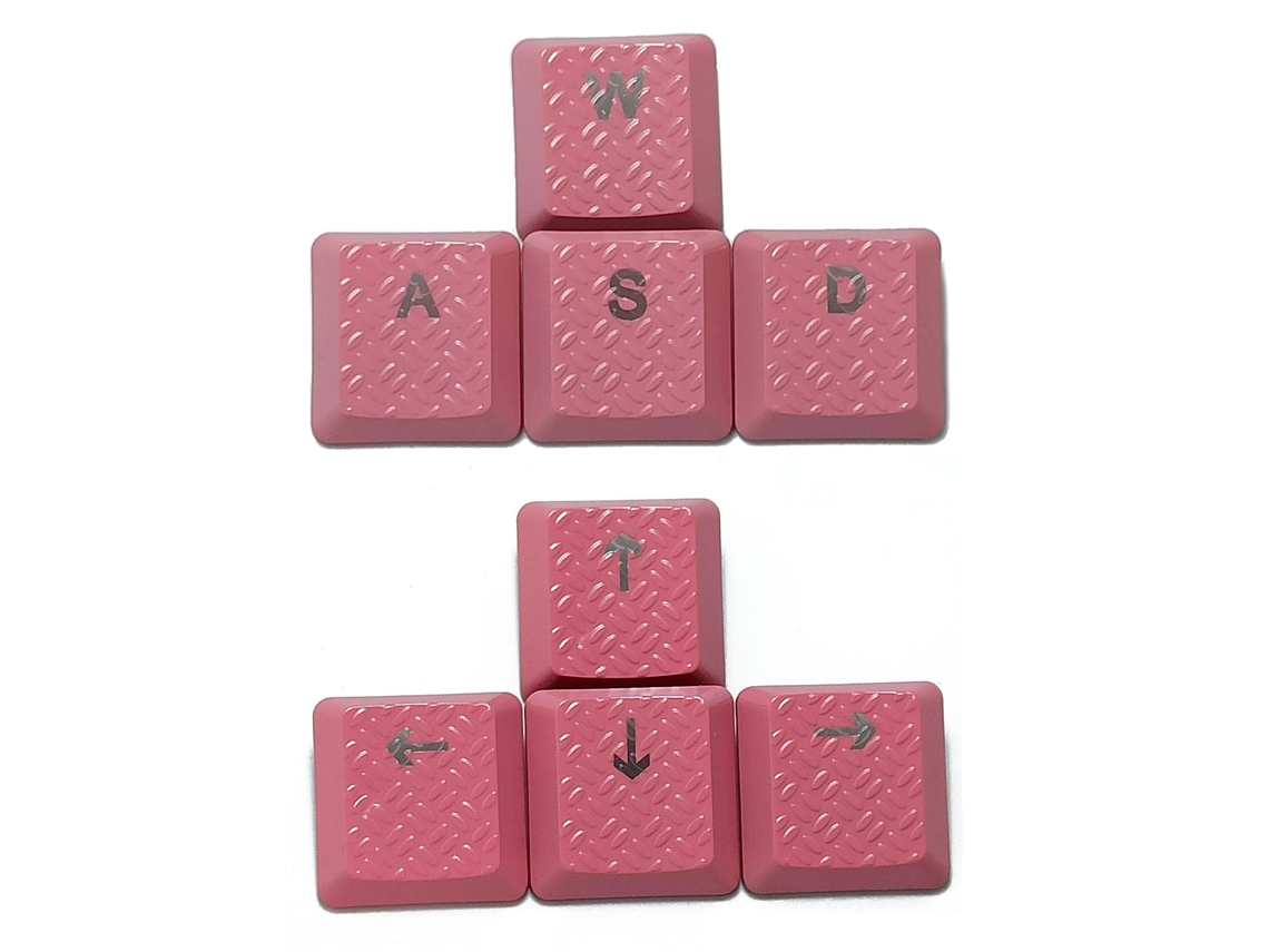 Lurelia Conjunto De 8 Teclas Personalizadas Para Teclado, Em Abs, Retroiluminadas, Com Switches Gl, Textura Antiderrapante E Proteção