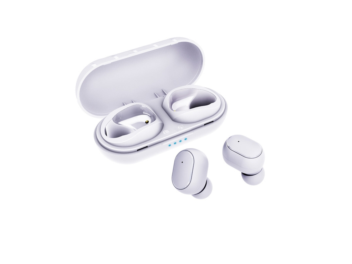 Auriculares Sem Fio Jogo Redução Ruído Fios Bass YIZHOOD Bluetooth Branco