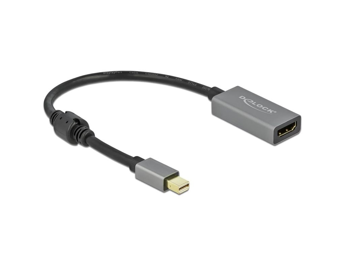Cabo Delock Displayport para Hdmi, Ativo, 4k a 60hz, Hdr, 3m AQUAFORGE
