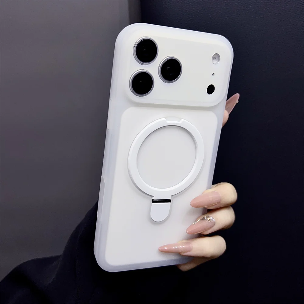 Capa De Silicone Para Iphone 17 Pro Max (branca), Compatível Com Iphone, Capa Protetora À Prova De Choque.
