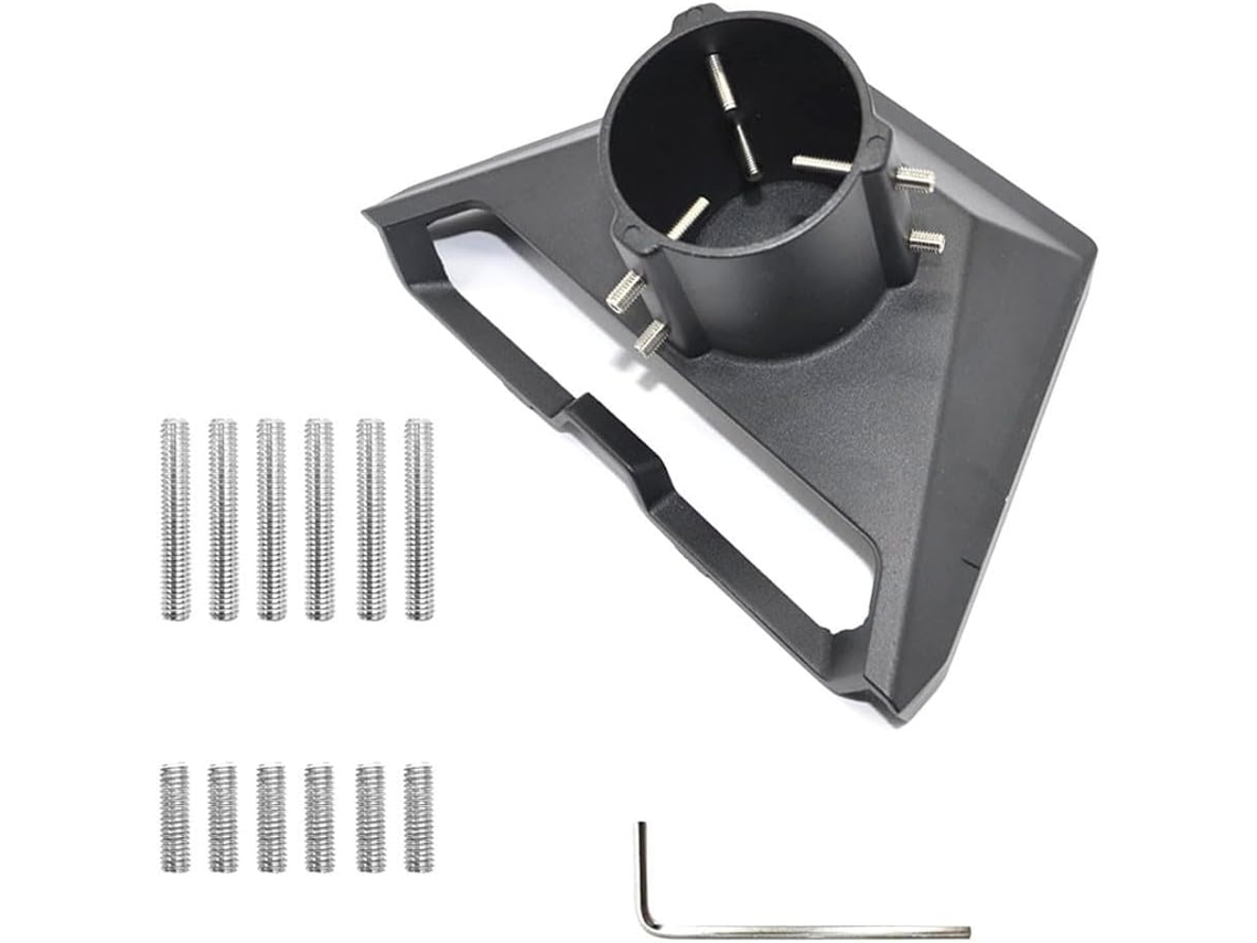 Kit De Conector Base Placa Montagem Em Liga Alumínio Para Sistemas Painéis Solares, Adaptador De Montagem Em Telhado E