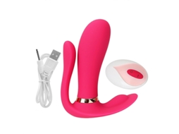 Vibrador Wearable de Controle Remoto Sem Fio com 9 Modos de Vibração para Mulheres Rosa YIZHOOD