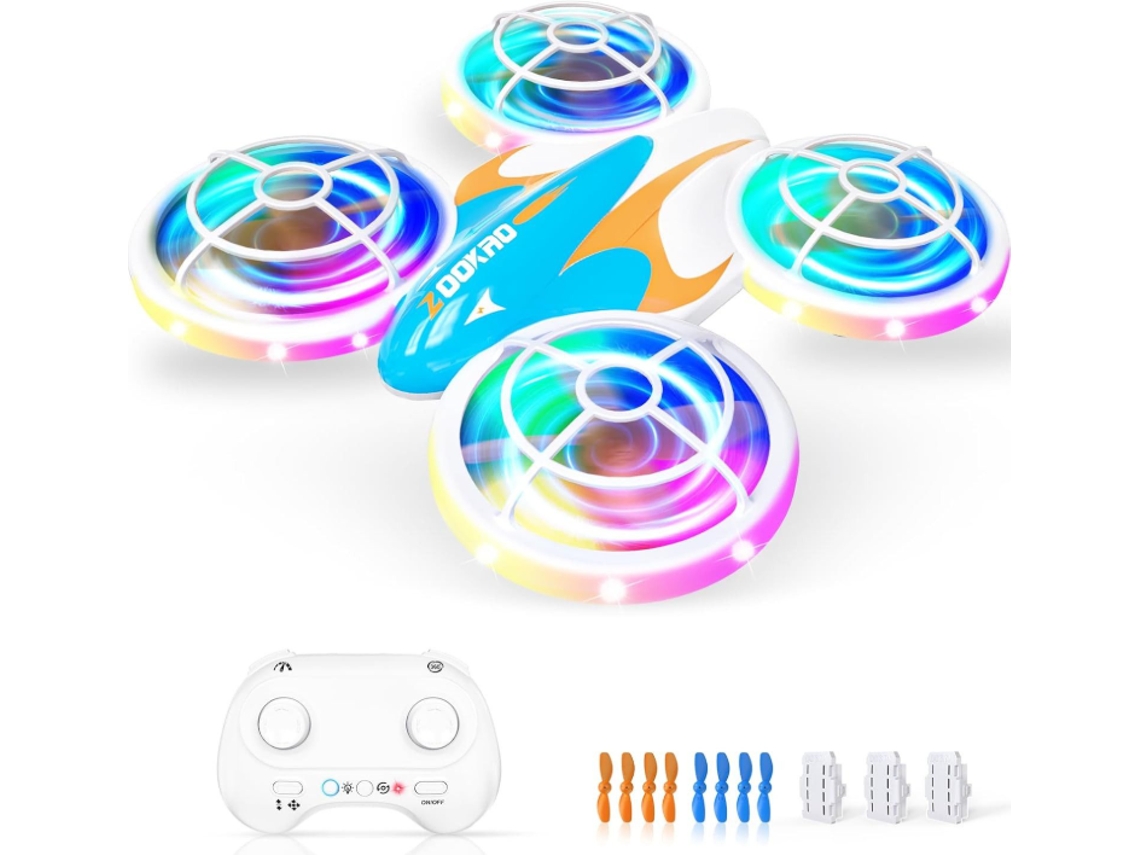 Mini-drones De Brincar, Controlado Por Comando Remoto, Com Autonomia De 30 Minutos. Presente Para Crianças A Partir Dos 6 Anos