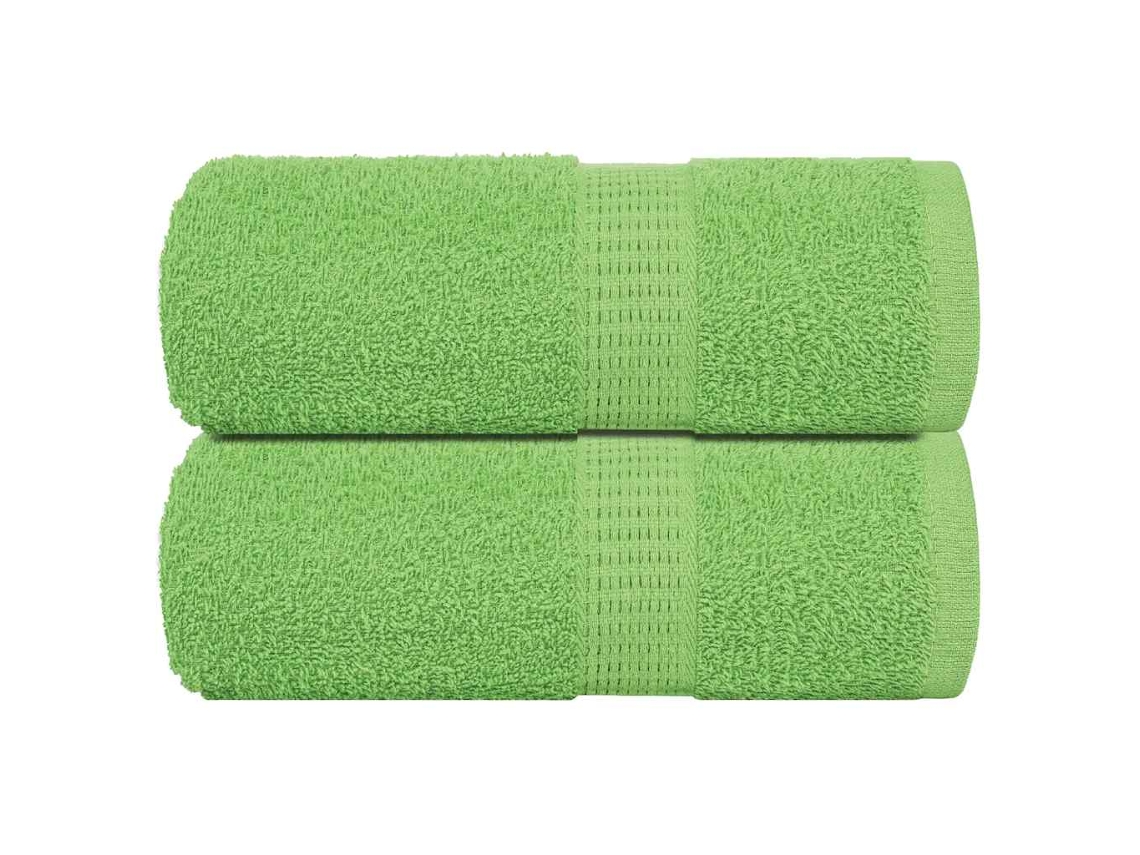 Wash Towel, Wash Towels Vidaxl Verde Algodão (30 X 30 Cm)