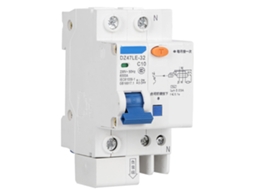 Laxiscreed Disjuntor Residual 32a Dz47le 1p+n Para Proteção Contra Sobrecarga E Fugas De Corrente
