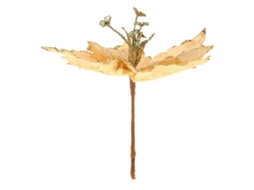 Buquê De Flor De Natal Simulação Cor Cáqui