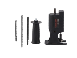 Primerox adaptador de serra de vaivém profissional para corte de madeira e metal com 3 lâminas