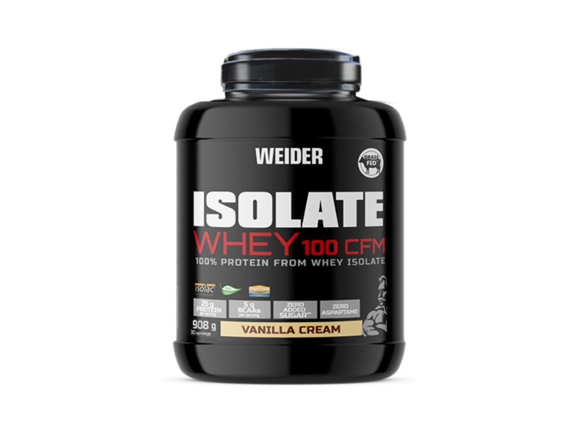 Isolate Whey 100 Cfm Baunilha 908 G Weider