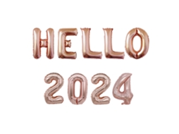 Laxiscreed Kit De Decorações Para Festa De Ano Novo 2024, Celebração Feliz Ano Novo