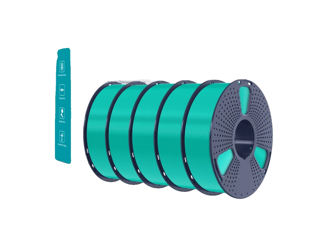 Filamento 3d, Material Ecolã³gico, Impressã£o De Alta Qualidade, 5kg Verde Menta Oem