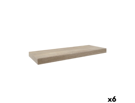 Prateleira Moblekit Eik Madeira 60 X 23,5 X 3,8 Cm (6 Unidades)
