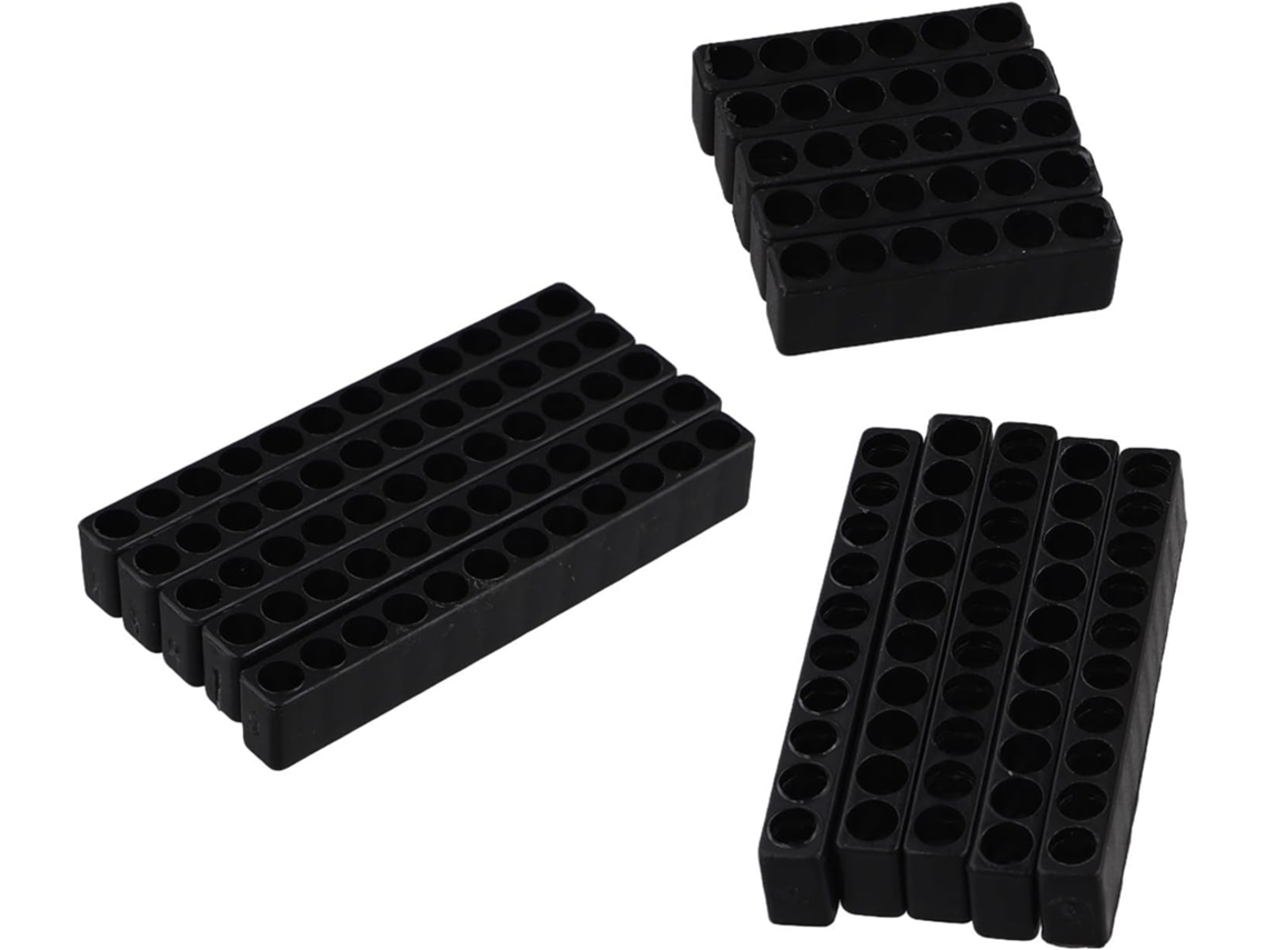 De Plástico Para Bits Chave Fenda Com Encaixe 1/4 5 Suportes 6, 10 E 12 Furos