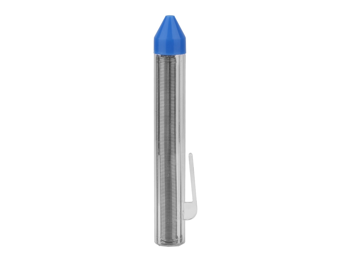 Lápiz De Soldadura Eléctrico Portátil Com Fio De Estanho 0,8/1,0mm Tubo 25% Estanho (1,0-20)