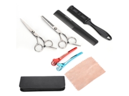 2026 kit de Tesouras Profissionais para Corte de Cabelo Barbearia Cabeleireiro Thinning Flat Shears Set