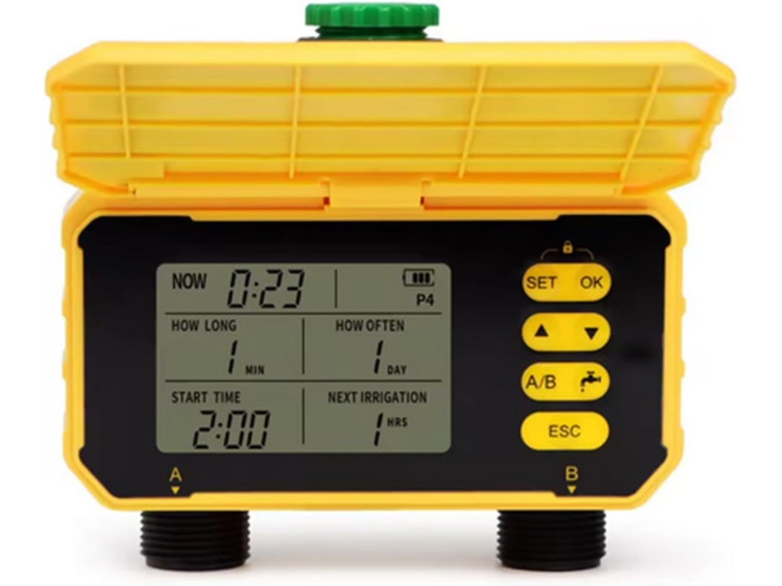 Temporizador De Irrigação Solar, Sistema Inteligente Automática Para