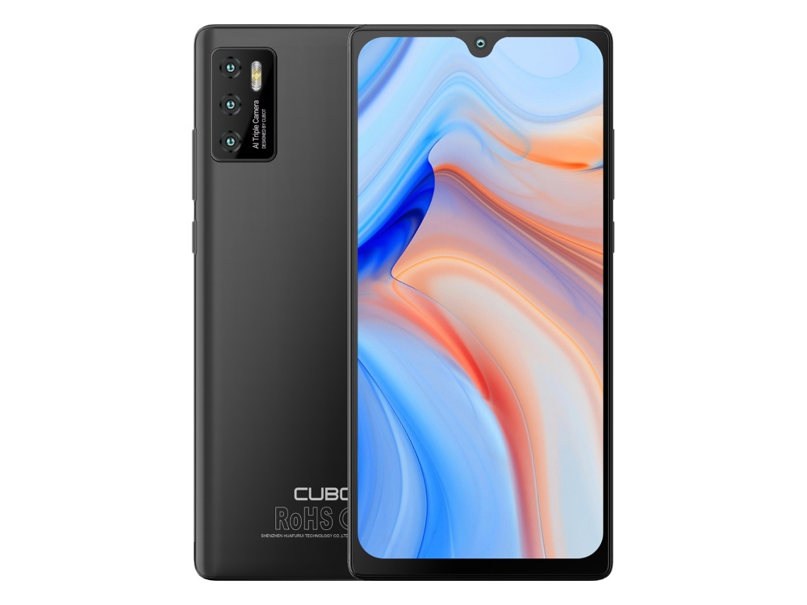 Smartphone CUBOT P50 (6.2'' - 4 GB - 128 GB - Preto)