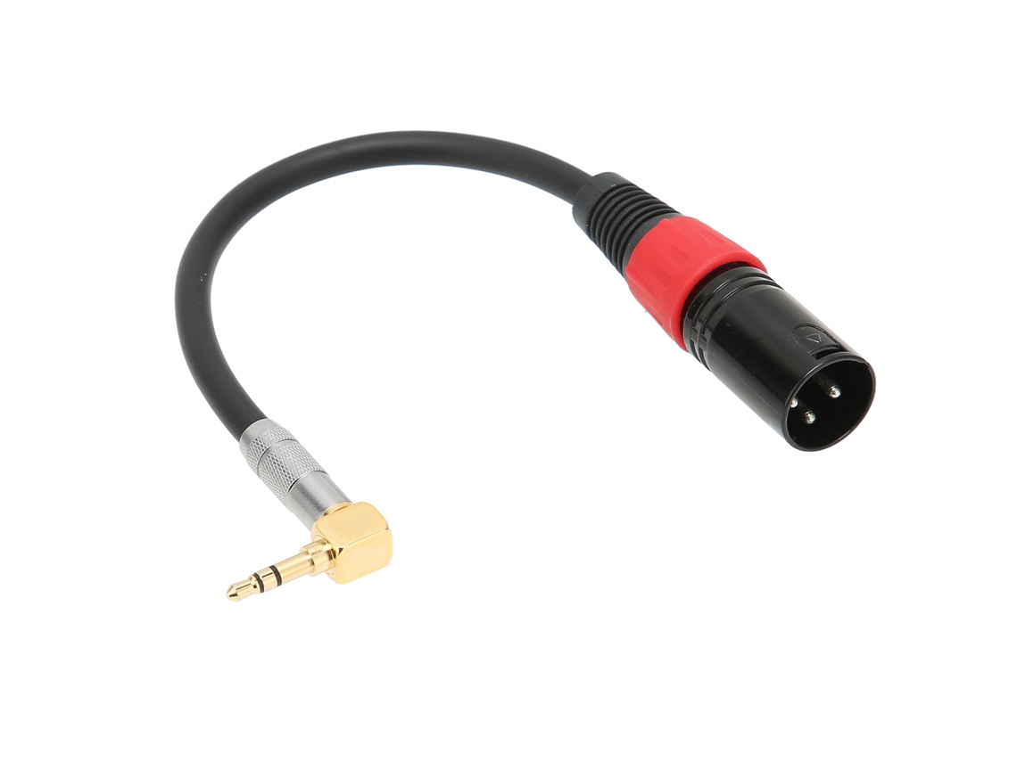Cabo de Áudio LAXISCREED 3.5mm Trs para Xlr 90 Graus