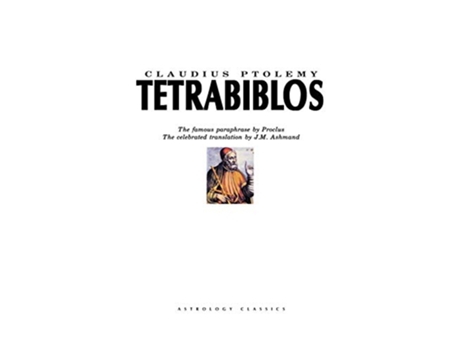 Livro Tetrabiblos de Claudius Ptolemy (Inglês)