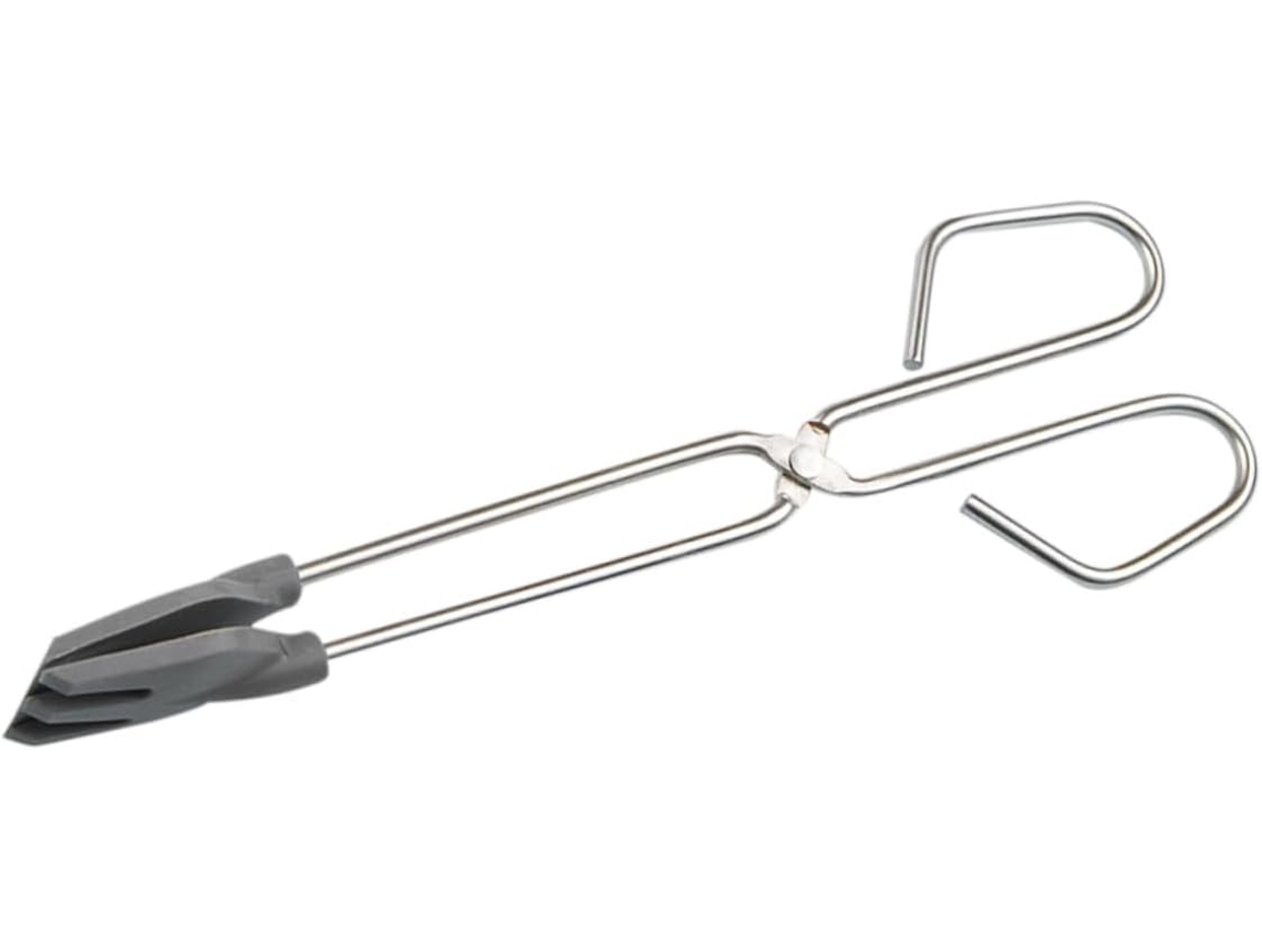 Conjunto De 2 Pinças Aço Para Servir Alimentos, Ideais Para Churrasco, Cozinha E Buffet Antiderrapantes Fáceis De Usar