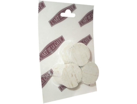 Conjunto De 3 Resíduos De Cortiça Bouchonnerie Jocondi L 40 Mm Diâmetro 40 Mm