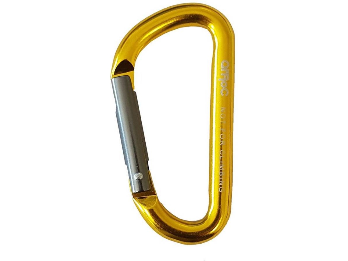 Mosquetão De Escalada QI´ROC Mini (Amarelo - 8 x 100 x 70 cm)