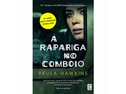 Livro A Rapariga no Comboio de Paula Hawkins (Português)