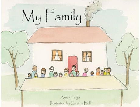Livro My Family De Arnah Leigh (inglês)
