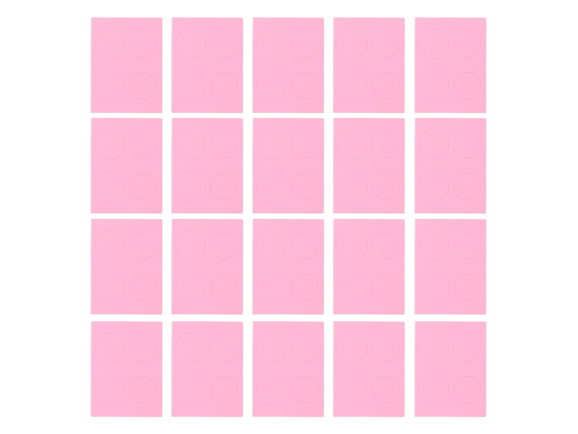 Portavasos De Espuma Rectangular Flotante Para Tubos De Centrífuga 50ml 4 Huecos Rosa 20 Unidades