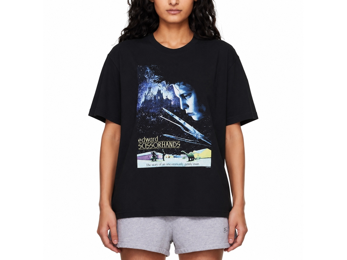 Edward Scissorhands Poster T-shirt Unisex Adults Size:xxxl