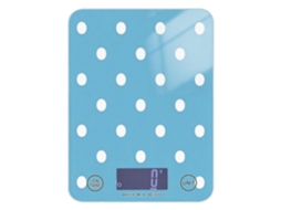 Balança Digital De Alimentos Lindo Com Bolinhas Azuis Capacidade 5kg 5g 12lbs 11oz 4-unidades Medida Cozinha